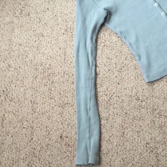 Light Green Brandy Melville Zelly Top - Picture 2 of 3